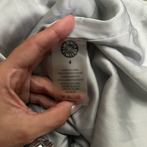 SIMON MILLER Sequin Sculpty Dress - Picture 6 of 7